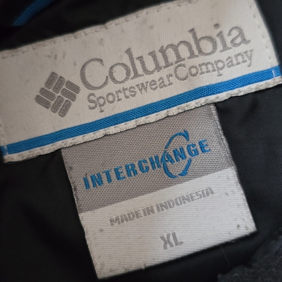 Columbia Interchange Black Jacket Size XL - Picture 11 of 12